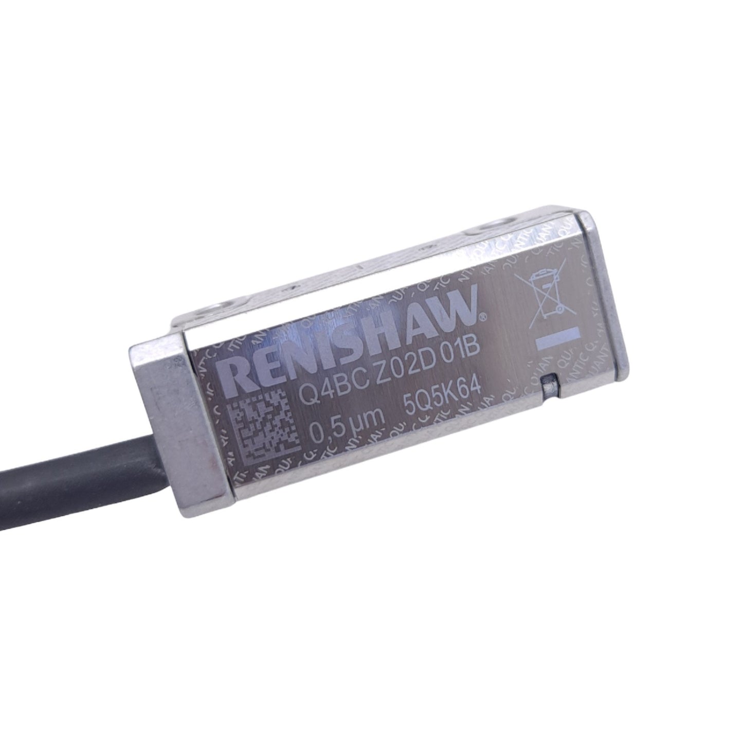 New Renishaw Q4BCZ02D01B Quantic Readhead for Linear Encoders, 0.5µm, 1MHz, 0.2m