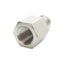 New Brennan 7040-08-08 Straight Adapter, 1/2in Female NPT, 1/2in Male BSPT, 5000PSI