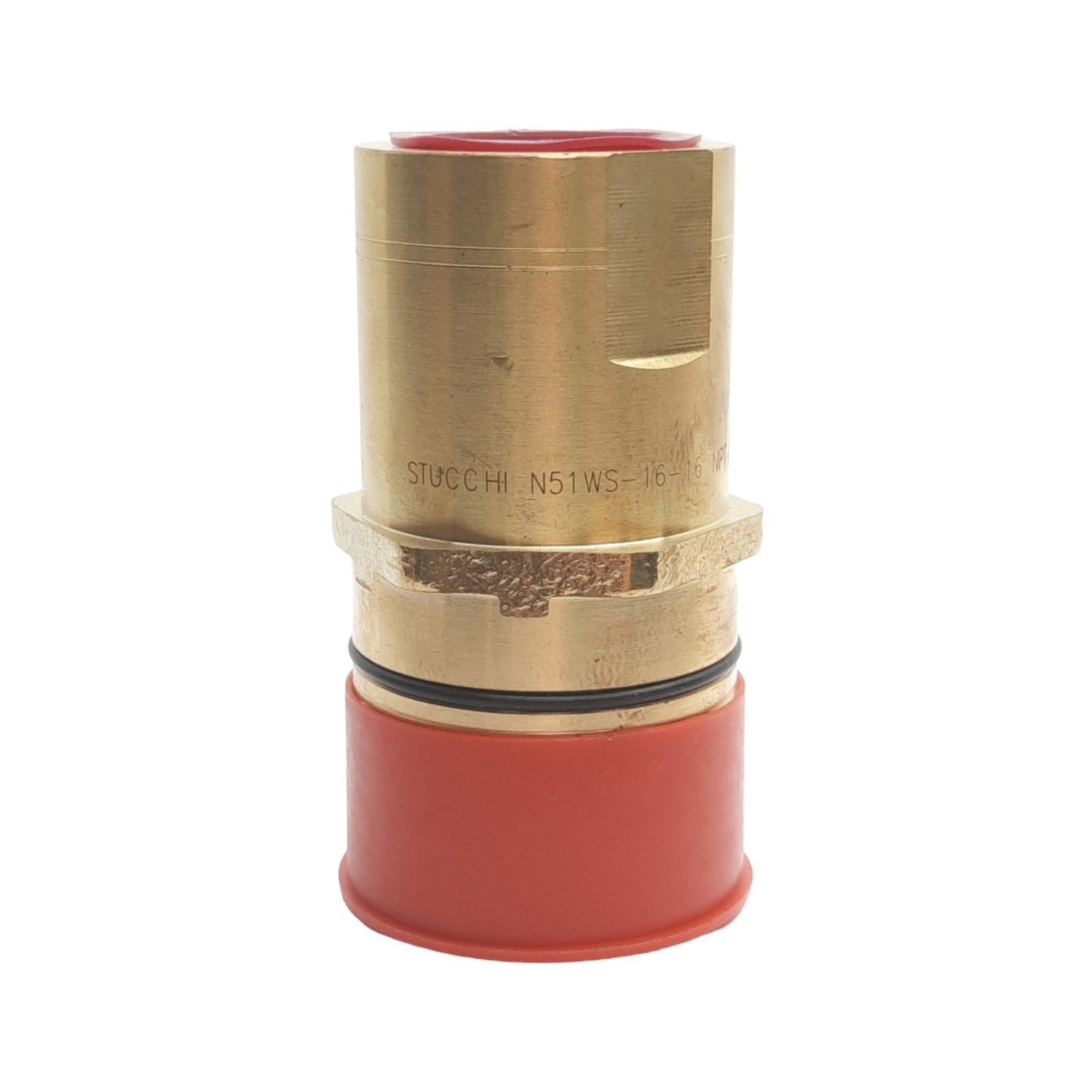 New Stucchi N51WS-16-16 Interchange Coupler, 1-7/8" Male NPT 1" Female NPTF, 3000PSI