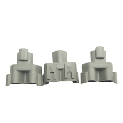 New Lot of 3 TE Connectivity DT04-3P-P007 3 Pin Inline Y-Splitter, 13A, 3-Pole, M-M