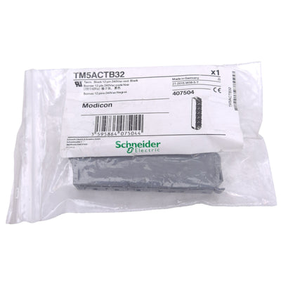 New Schneider Electric TM5ACTB32 Terminal Block, 12-P, 240 VAC In, 230VAC/30VDC Out