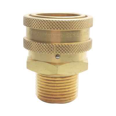 New Eaton Hansen 8S35 Straight Through Coupling, 1in Male NPTF, 1in Body Size