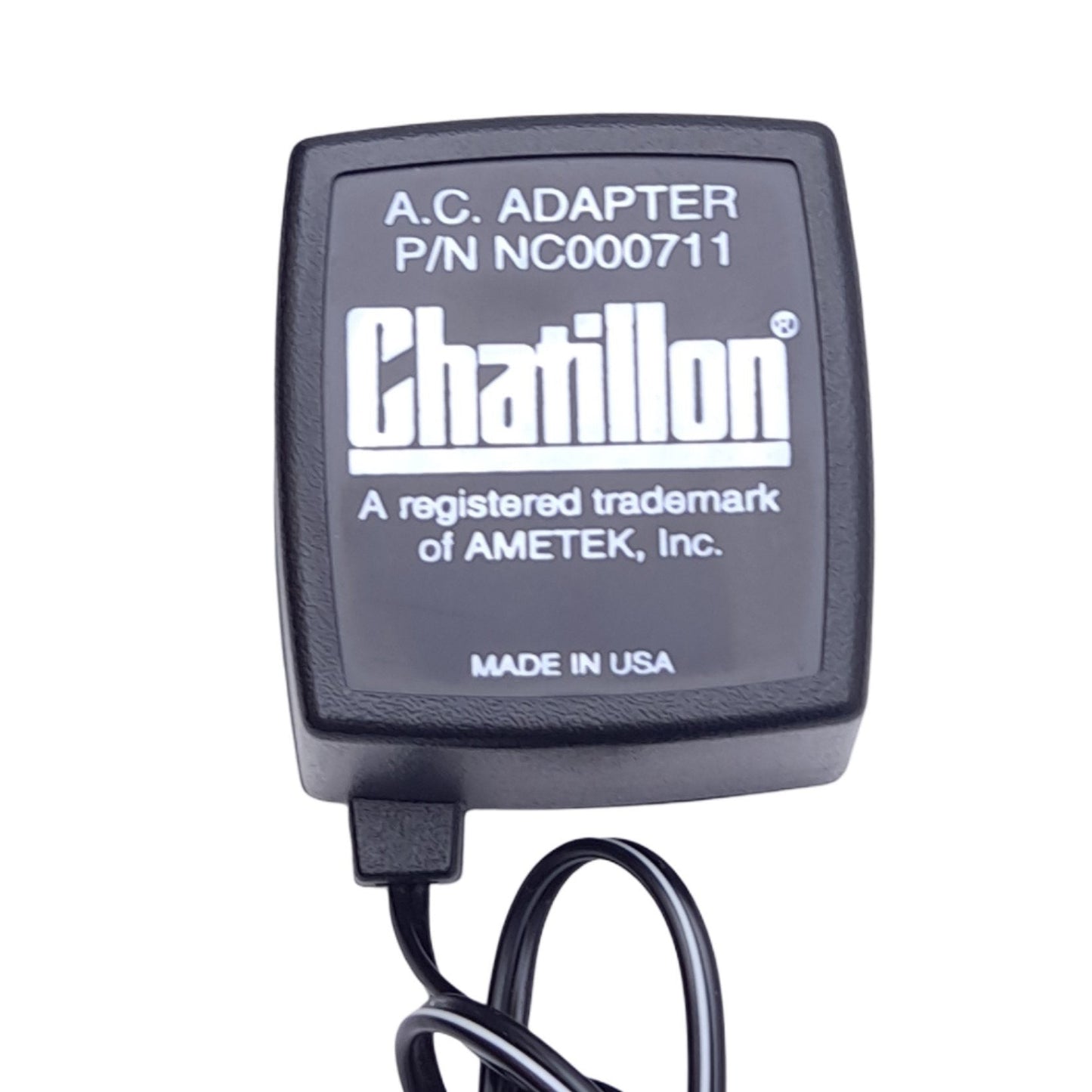Used Chatillon DFM 100 Digital Force Gauge, 100lbs Scale, 0.1lbs Resolution, 115-220V