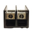 Used Cooper Bussman 16421-2 Power Distribution Block, 2-Pole, 1x6, 600V 310A