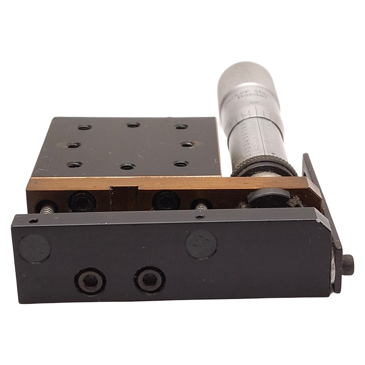 Used Parker 4054 Linear Positioning Stage, 1in Travel, 1.75x1.75in Table, 25lb Load