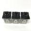 Used Lot of 3 Dayton 5YP80 Control Relays, 24VDC Coil, 10A 240VAC, DPDT, 8-Pin Octal