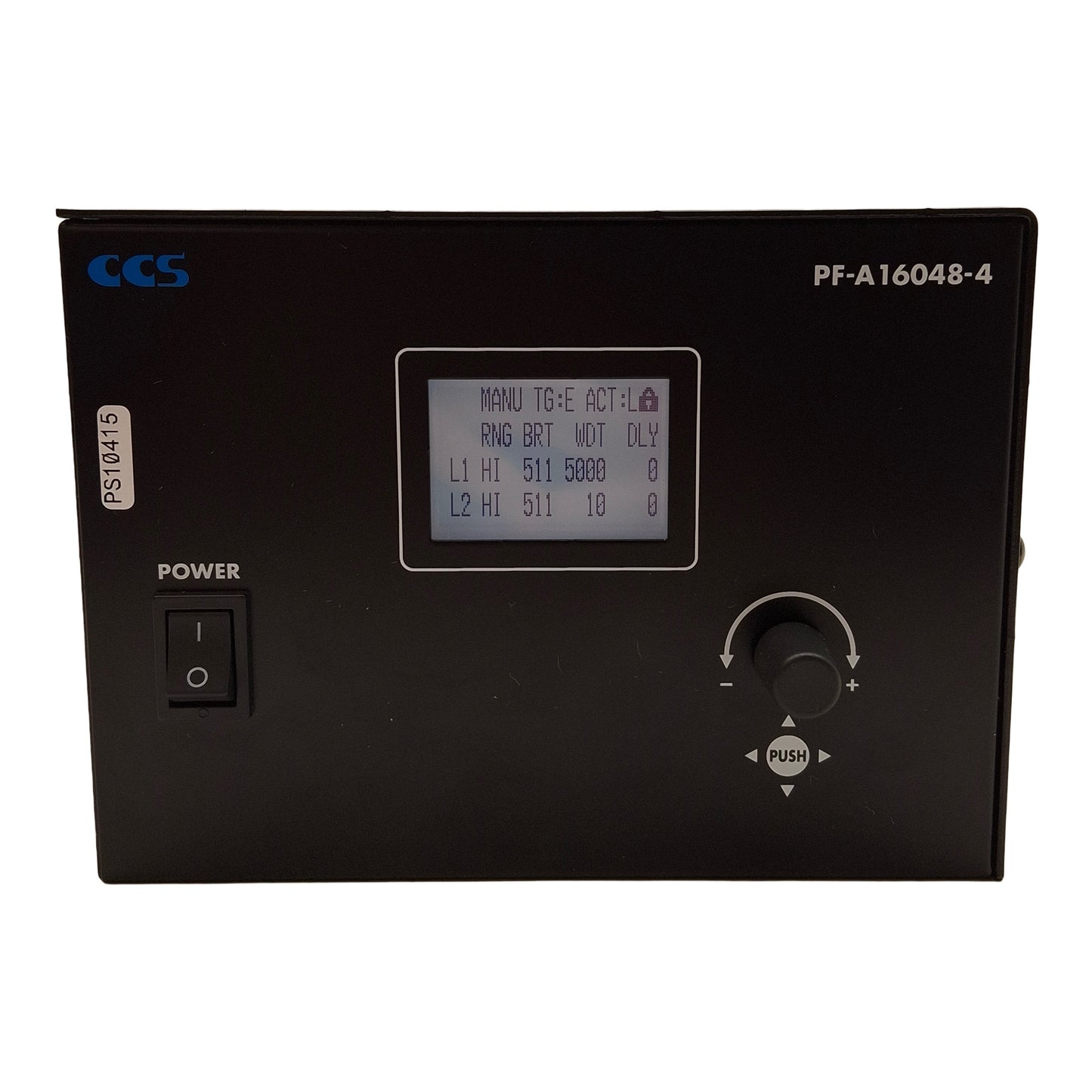 Used CCS PF-A16048-4 High Power Strobe Light Control Unit, 4-Channel, 100-240VAC