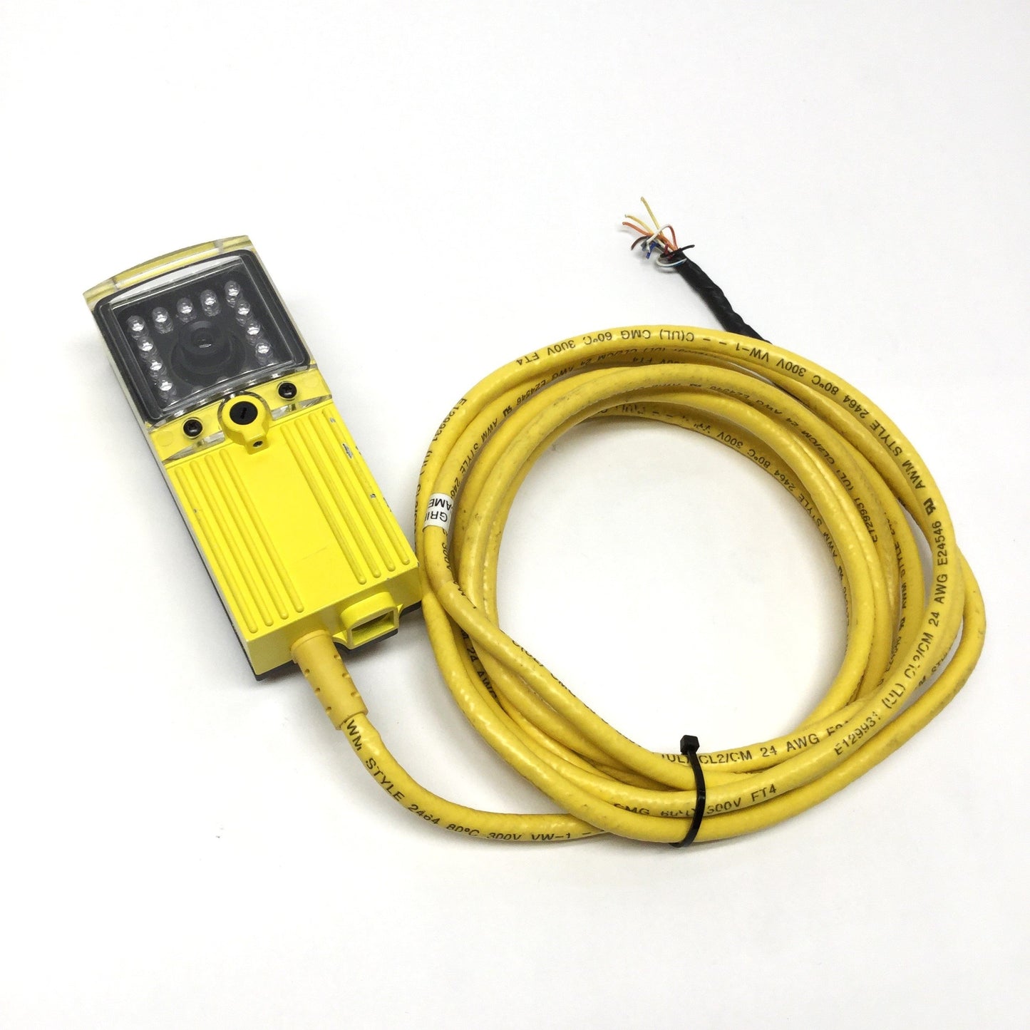 Used Cognex 807-0004-5 Checker 101 Vision Sensor, 5.3 x 4.1" FOV@12", USB, 24VDC