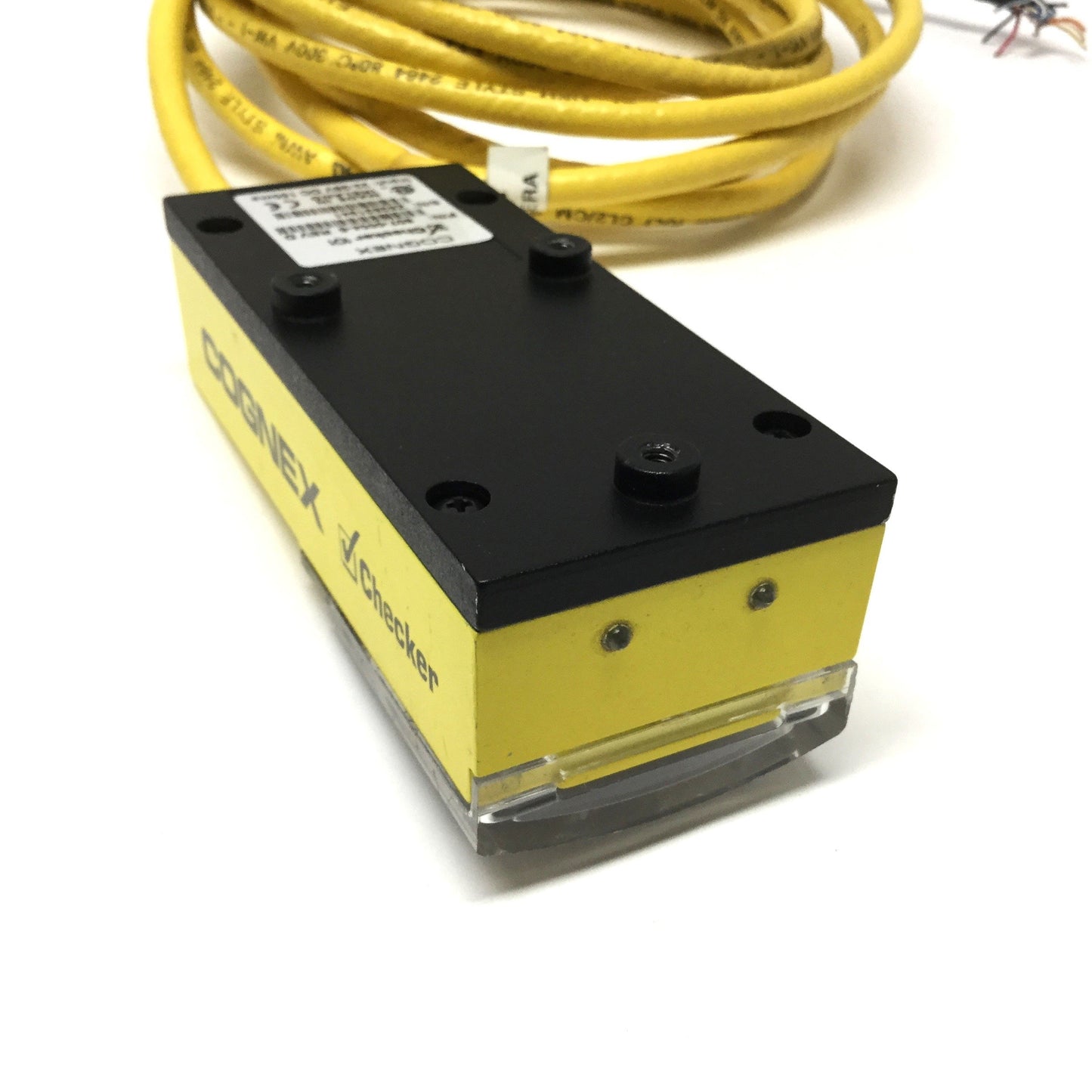Used Cognex 807-0004-5 Checker 101 Vision Sensor, 5.3 x 4.1" FOV@12", USB, 24VDC