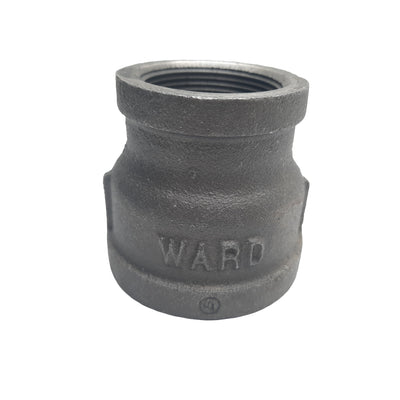 New Ward 10239933 Class 150 Iron Reducing Coupling 3" FNPT To 2.5" FNPT 300 PSI