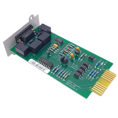 New ONEAC 310-398 520-323 Rev B Isolated Relay Circuit Board, 9-Pin D-Sub Port