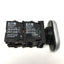 Used Eaton M22-DDL-S-X7/X7 Double Arrow Actuator Pushbutton, LED, Momentary, 2NO-2NC