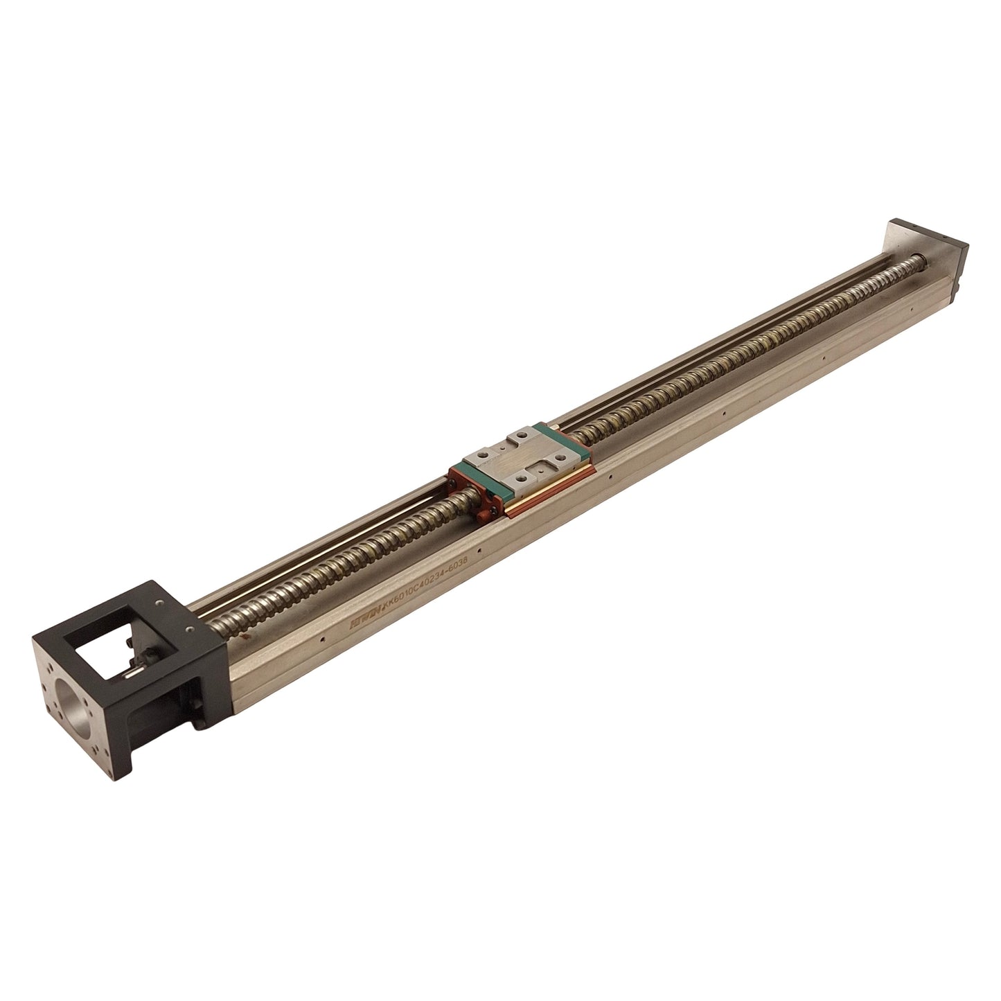 Used HIWIN KK6010C-500A1-F0 Linear Actuator, 500mm Stroke, 10mm Lead, 2107N Load
