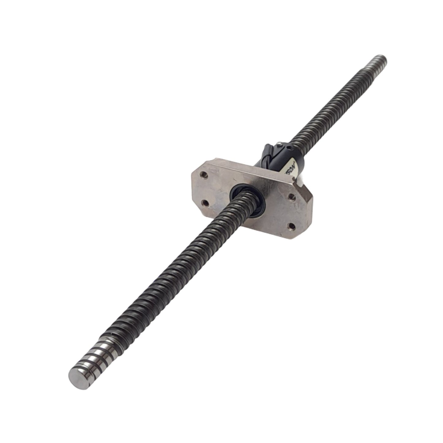 Used Thomson Linear Ball Screw Assembly, ø18mm, 15mm Lead, 18in Stroke, 40mm Shoulder