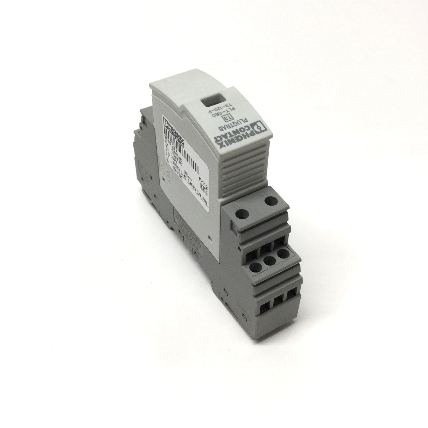 Used Phoenix PLT-SEC-T3-120-P Plugtrab Surge Protector 120V w/Socket 150V AC/DC, 26A