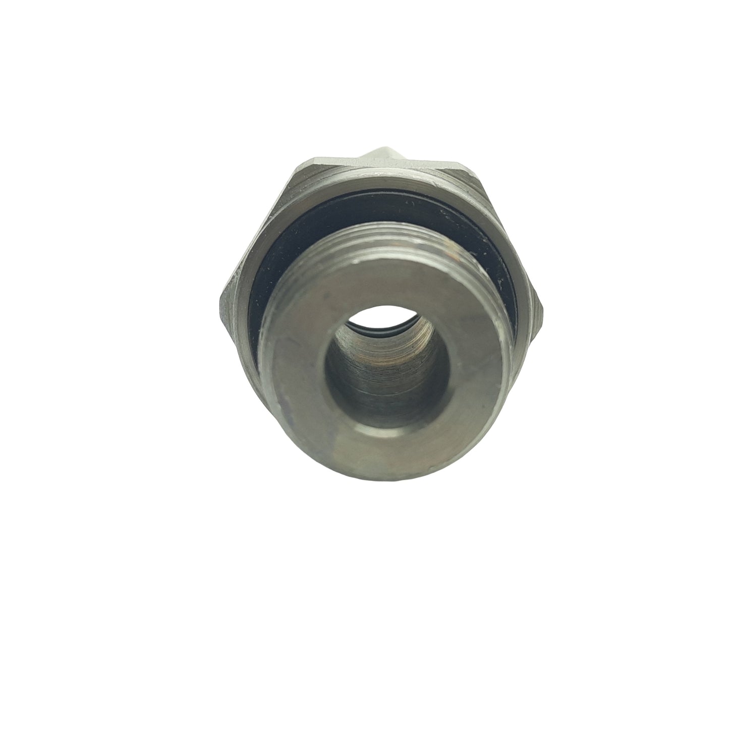 New Lot of 4 Brennan D7400-L12-08-ED Fittings 1/2in BSPP Male to Male 24° DIN, 12mm