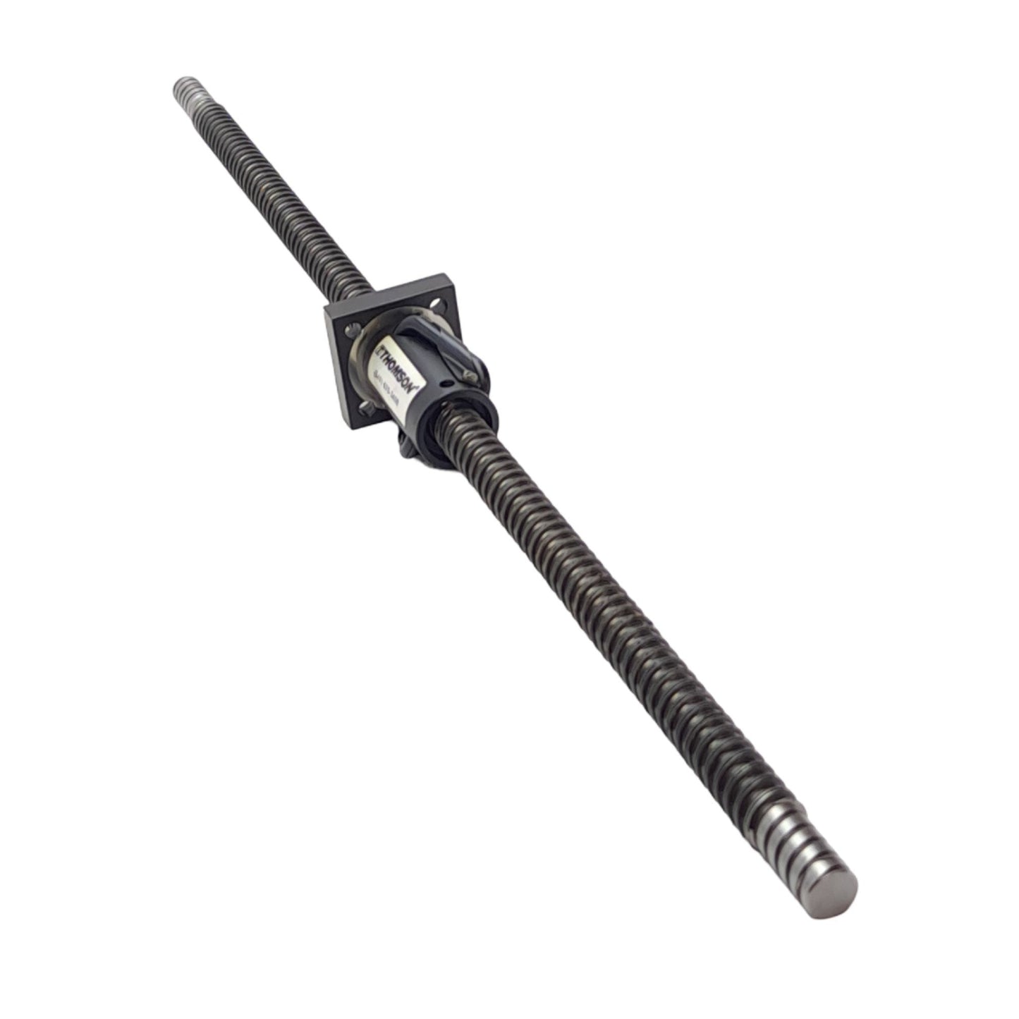 Used Thomson Linear Ball Screw Assembly, ø18mm, 15mm Lead, 24in Stroke, 30mm Shoulder