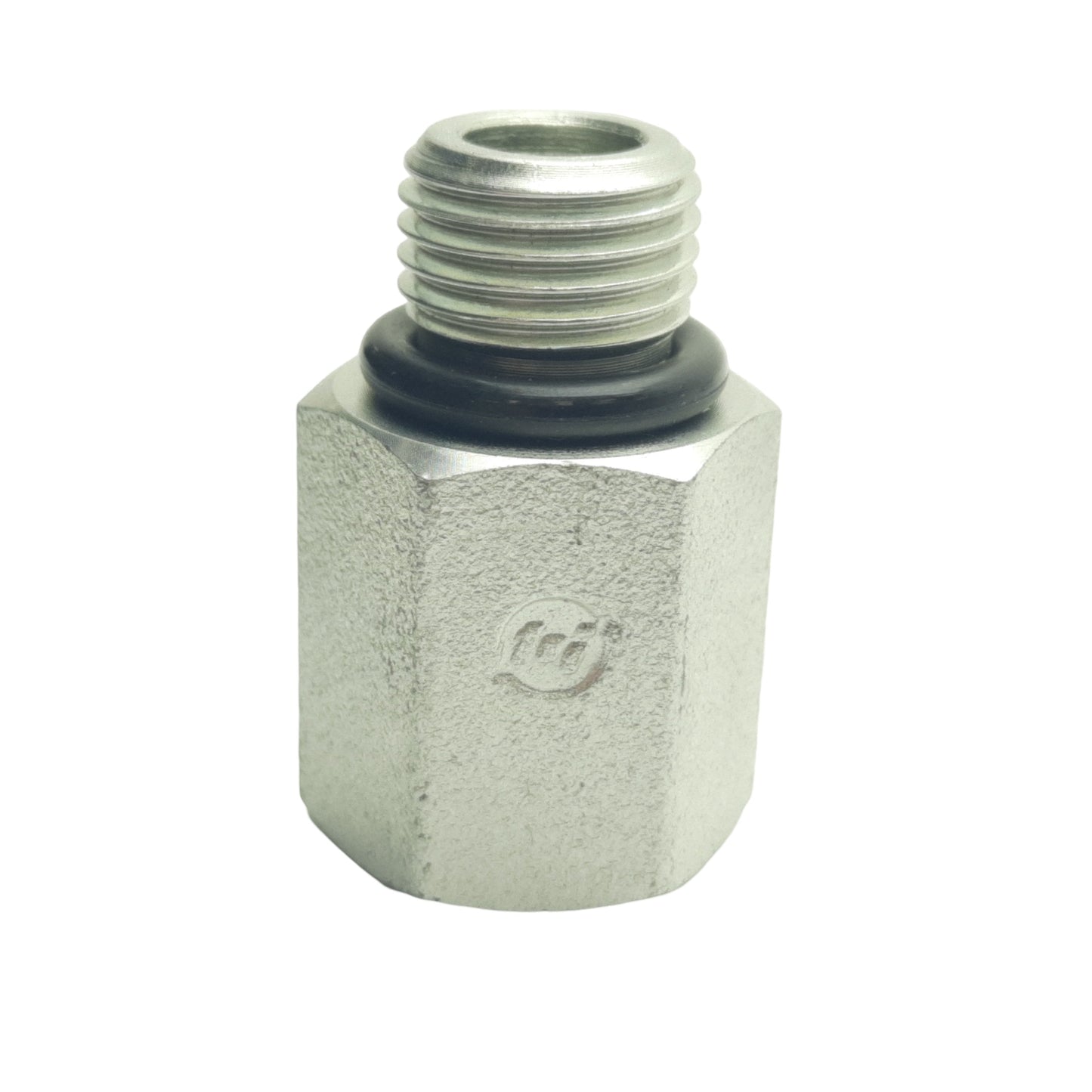 New Lot of 2 Brennan 7041-04-04 Hydraulic Fittings 1/8" FNPT To 1/4" Male BSPP ORR