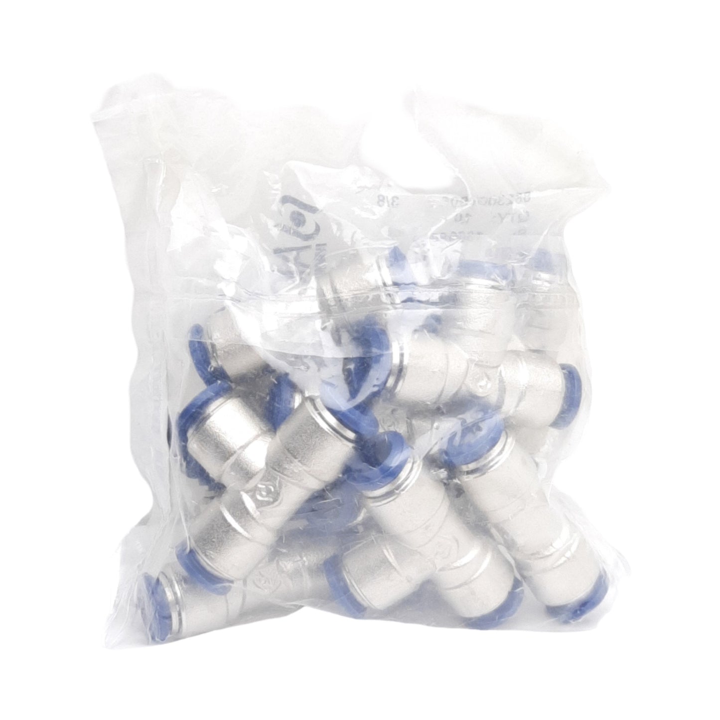 New Lot of 10 AIGNEP 88230-06 Union Tee, ø3/8in Push To Connect, 290PSI