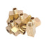 New Lot of 8 Midland 28282 Brass Branch Tee, 1/4in NPTF Male to Female, 1200 PSI Max
