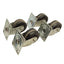 Used Lot of 4 Colson 4.04109.339 Swivel Caster, ø4in x 2in Wheel, 800lbs Capacity