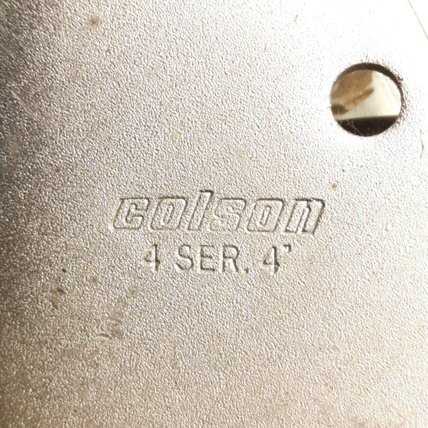 Used Lot of 4 Colson 4.04109.339 Swivel Caster, ø4in x 2in Wheel, 800lbs Capacity