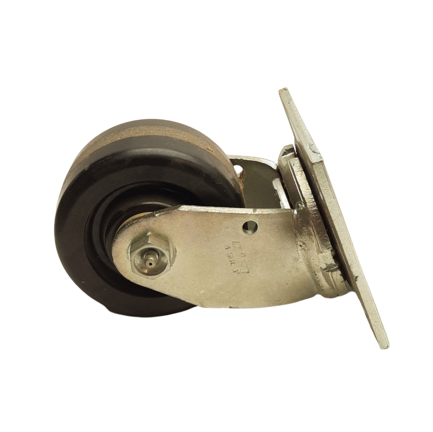Used Lot of 4 Colson 4.04109.339 Swivel Caster, ø4in x 2in Wheel, 800lbs Capacity