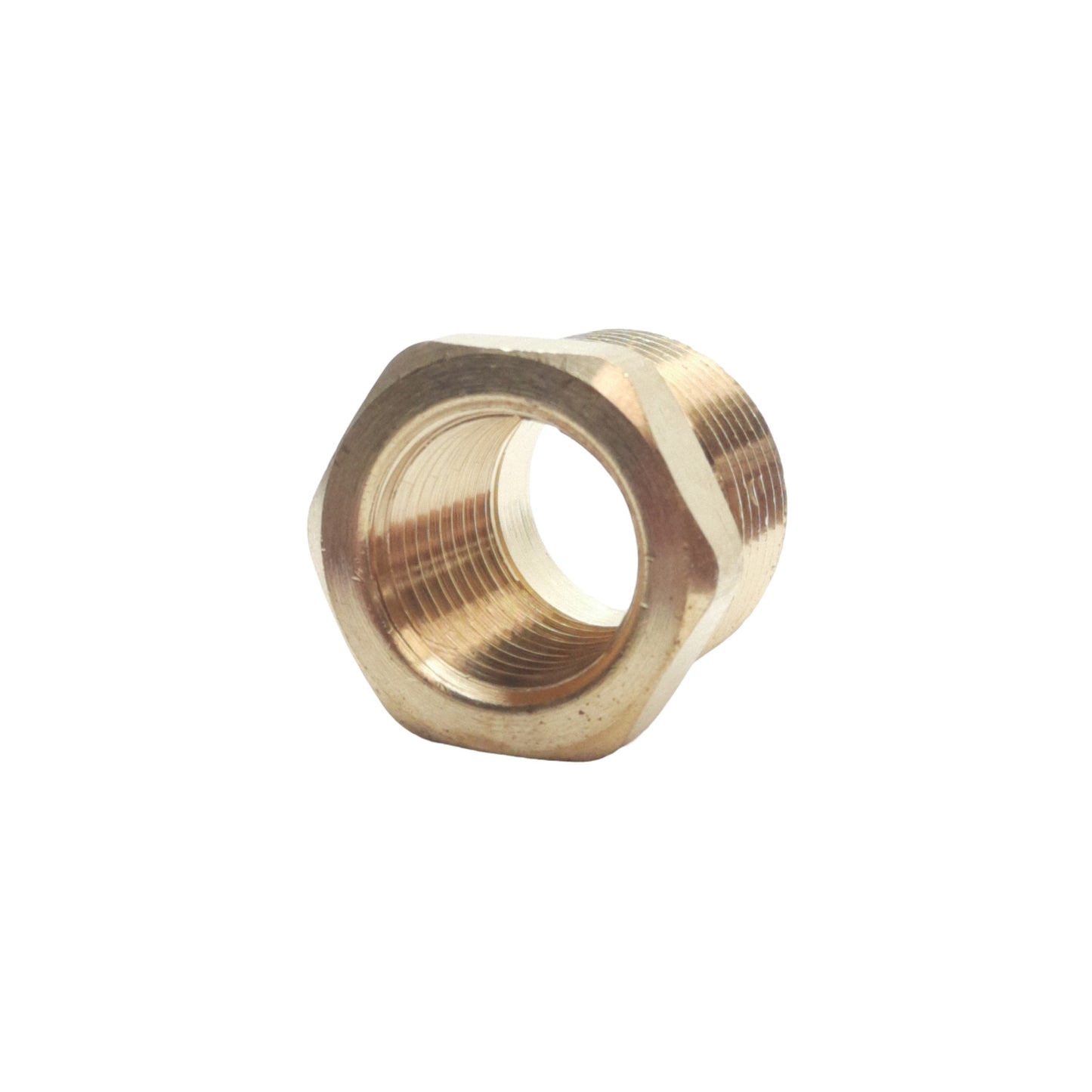 New Lot of 10 Midland 28111 Hex Bushing 3/4in Male NPTF, 1/2in Female NPTF, 1200PSI