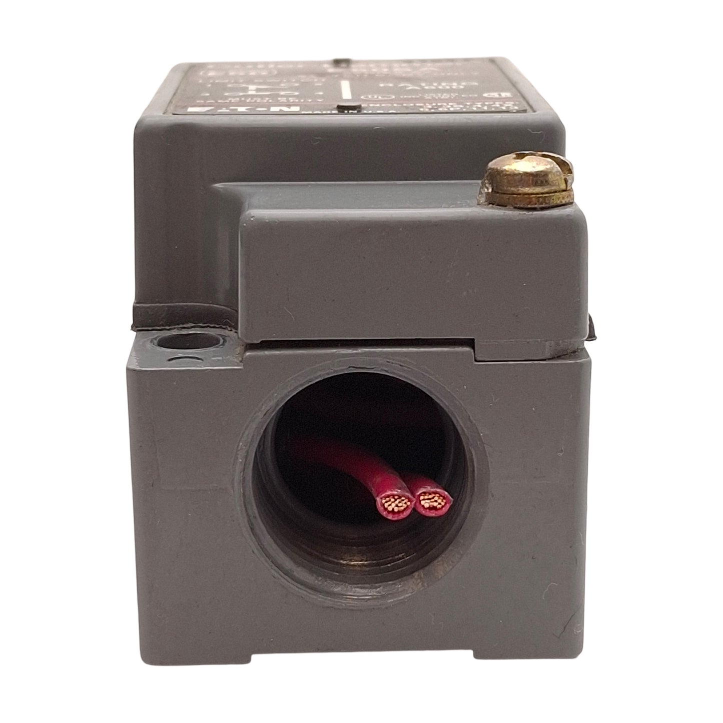 Used Cutler Hammer E50SA Wobble Head Limit Switch, 1NO+1NC SPDT, 600VAC/250VDC