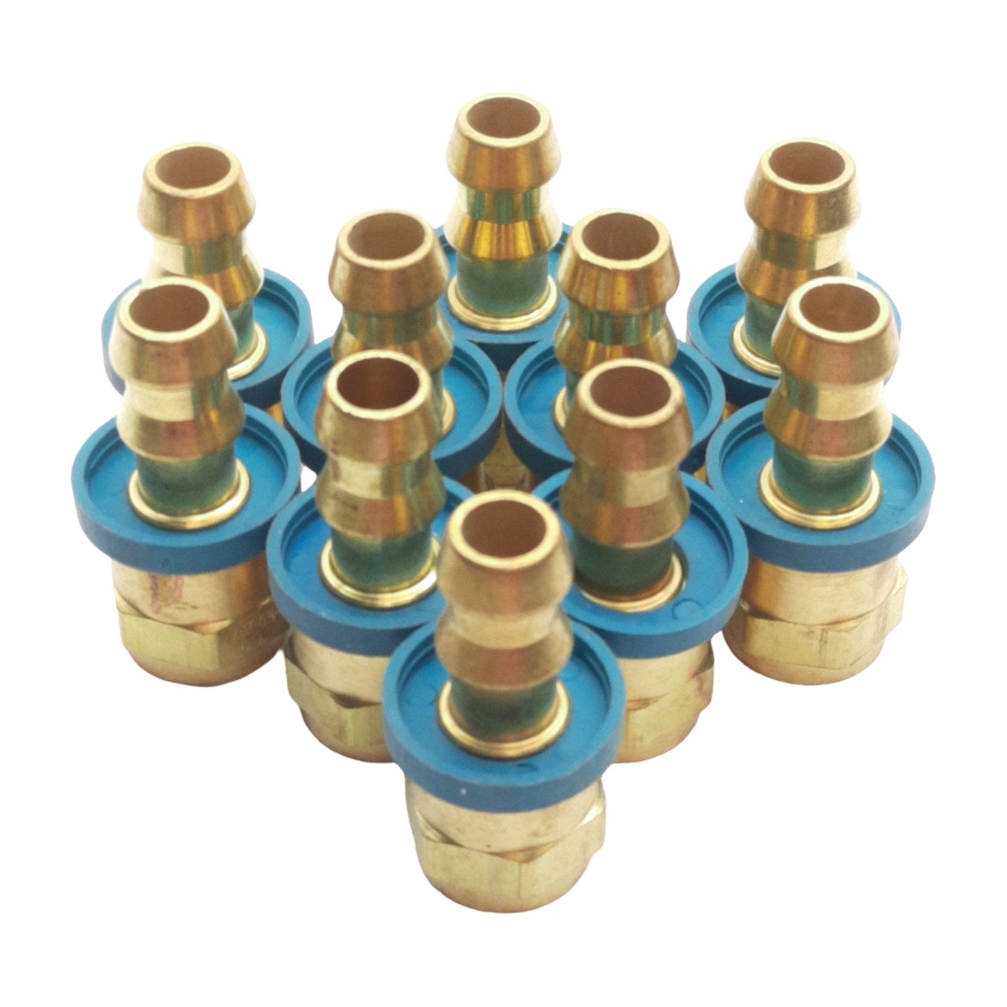 New Lot of 10 Danfoss 4741-6B Hose Fitting 9/16in Female JIC 37°, -6 Hose Dash Size