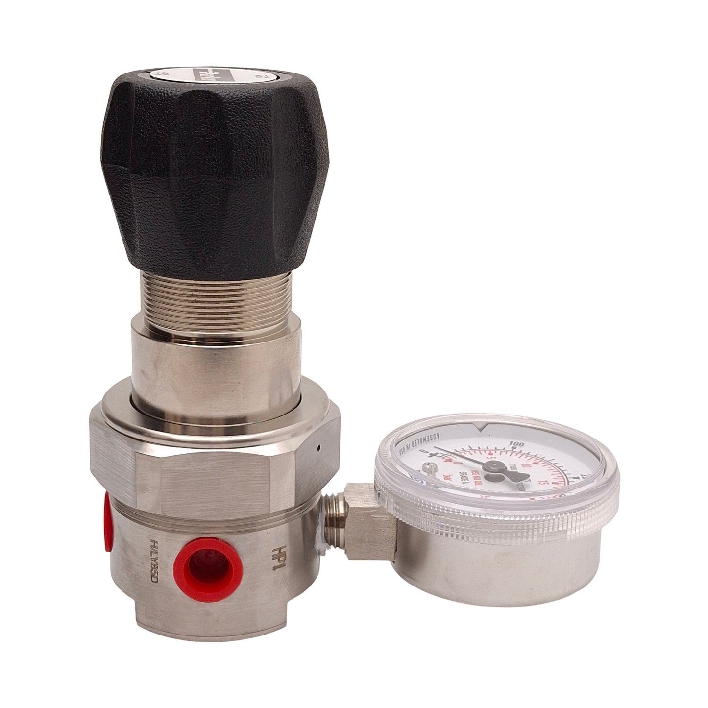 New Parker IR4004SK4PB44B Pressure Regulator, 10-250PSIG Set, 4000PSIG Inlet, NPT1/4