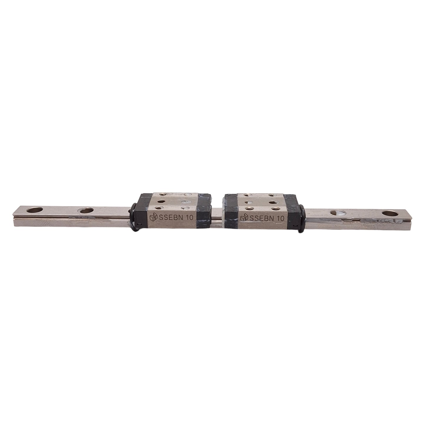 New Misumi SSE2BN10-155 Linear Guide Assembly, 155mm Rail, (2x) 30x20mm Carriages
