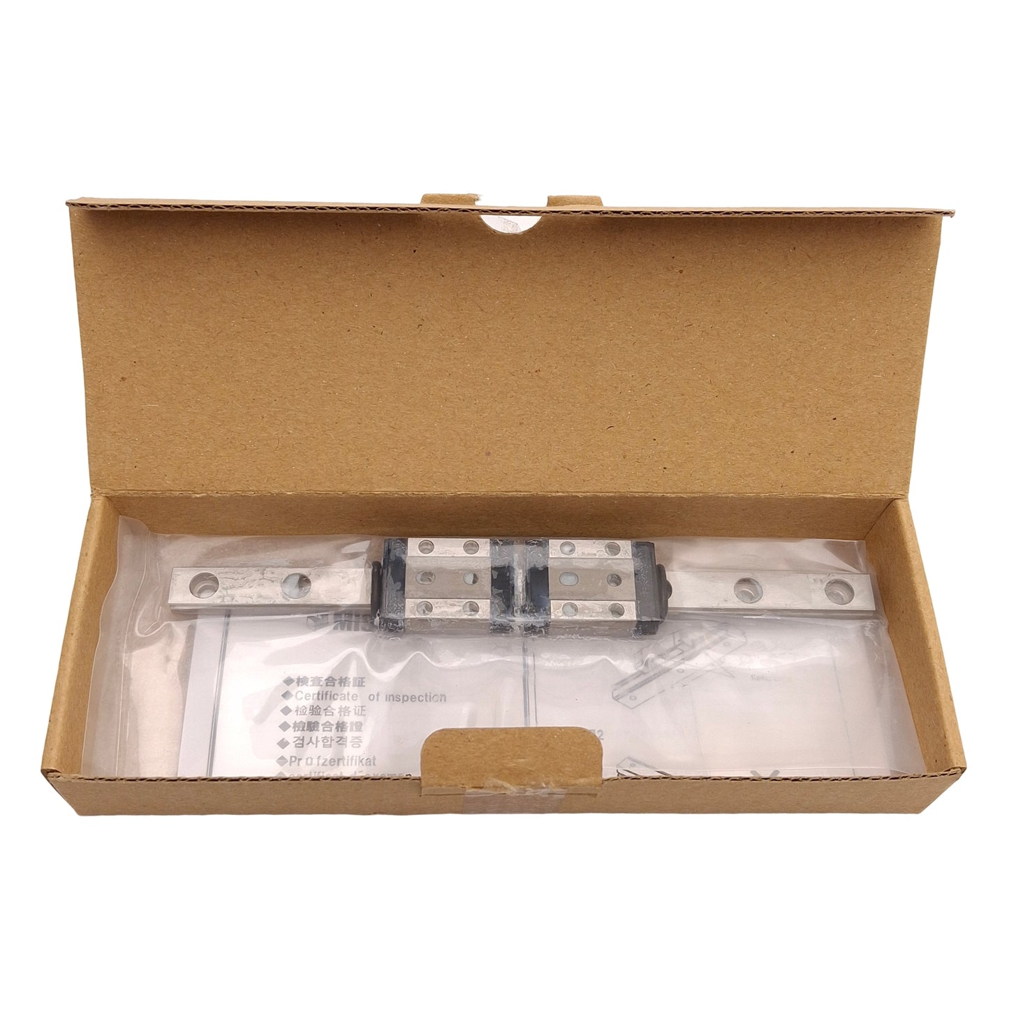 New Misumi SSE2BN10-155 Linear Guide Assembly, 155mm Rail, (2x) 30x20mm Carriages