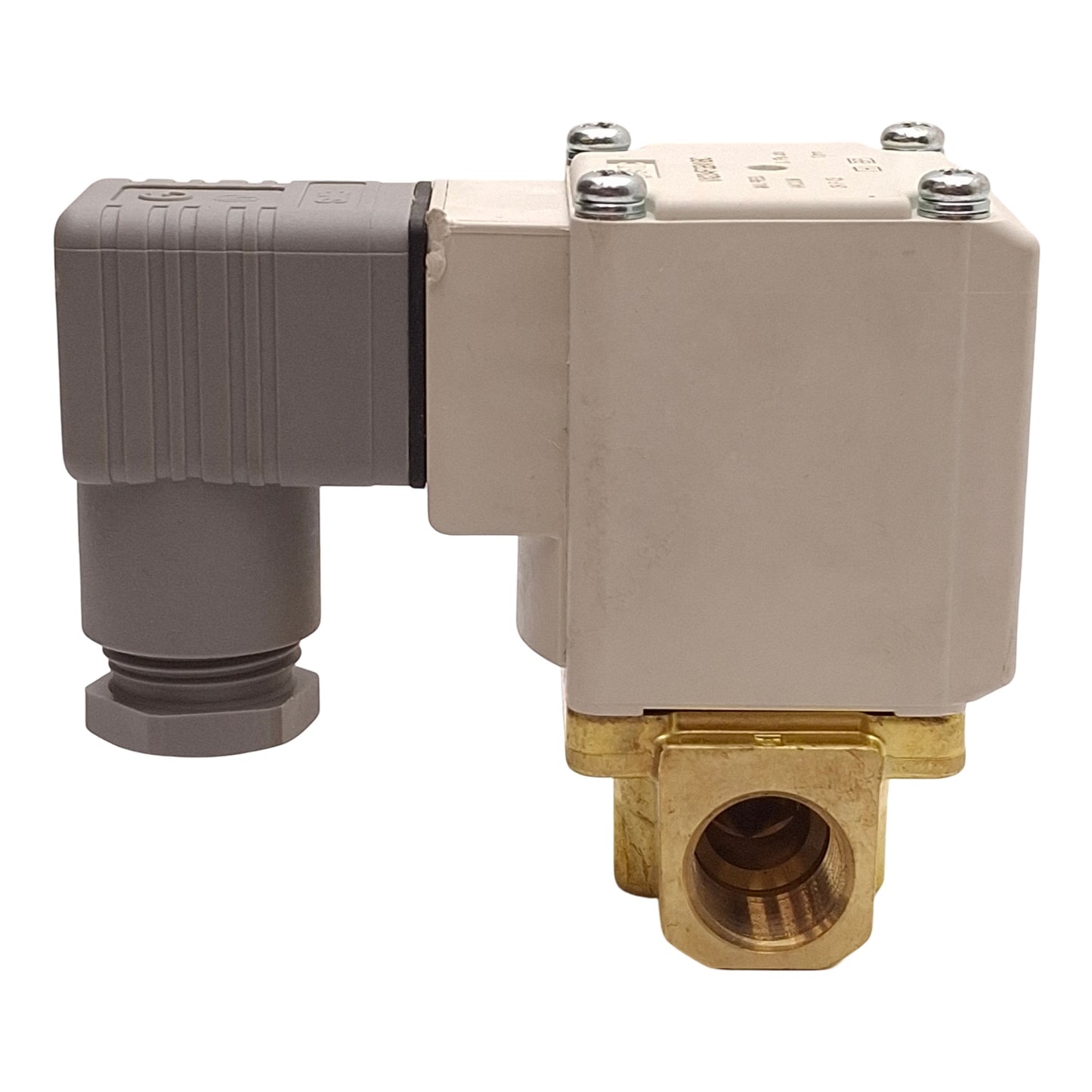 New SMC VX234FGBXNBC Vacuum Solenoid Valve, 0.1Pa.abs-atm, 3/8in NPT, 24VDC Coil