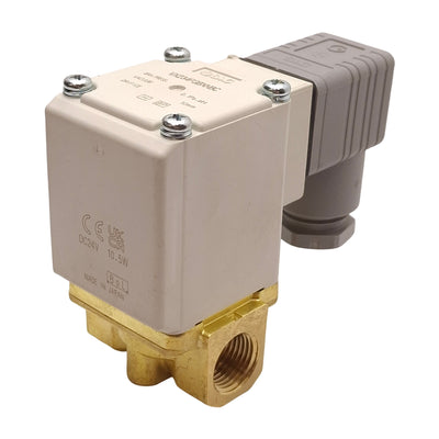 New SMC VX234FGBXNBC Vacuum Solenoid Valve, 0.1Pa.abs-atm, 3/8in NPT, 24VDC Coil
