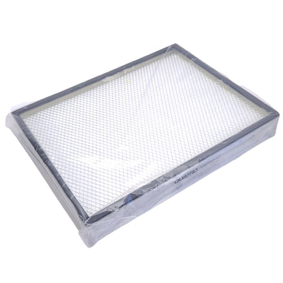 New Quatro F074-R2 HEPA Filter Replacement, 100cfm Flow, 0.3μm Filtration, MERV 17