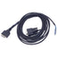 New Cognex 300-1127R DataMan Cable for Barcode Reader, HDDB15 to RS232+FL, 2.5m