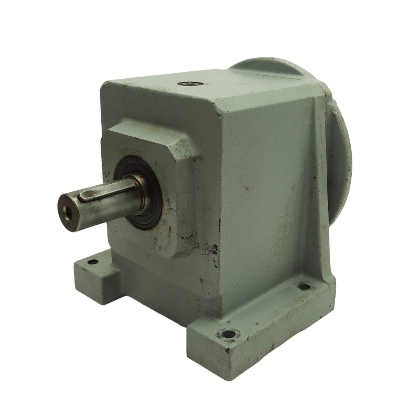 Used Stober C302N-0175-D100K4B Inline Gearhead, 17.5:1 Ratio, 96 RPM, 2812in-lbs