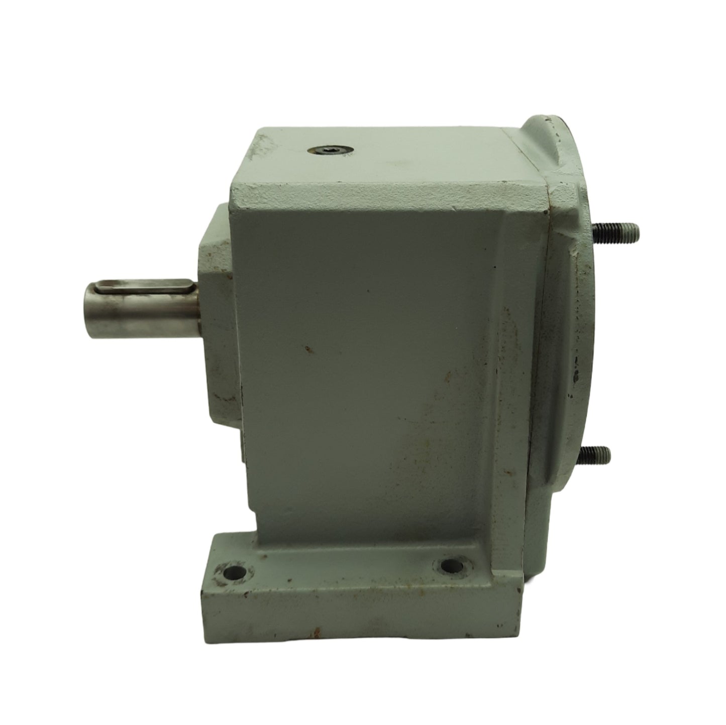 Used Stober C302N-0175-D100K4B Inline Gearhead, 17.5:1 Ratio, 96 RPM, 2812in-lbs