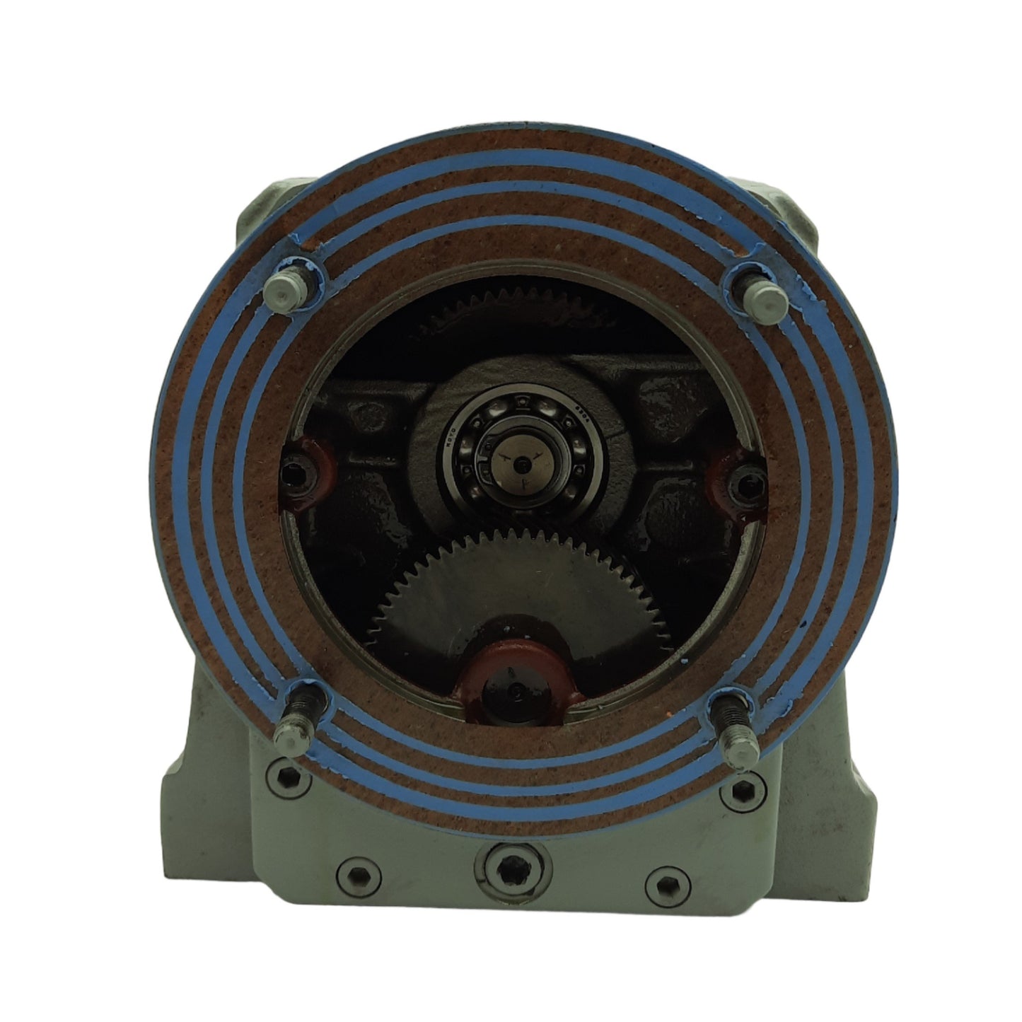 Used Stober C302N-0175-D100K4B Inline Gearhead, 17.5:1 Ratio, 96 RPM, 2812in-lbs