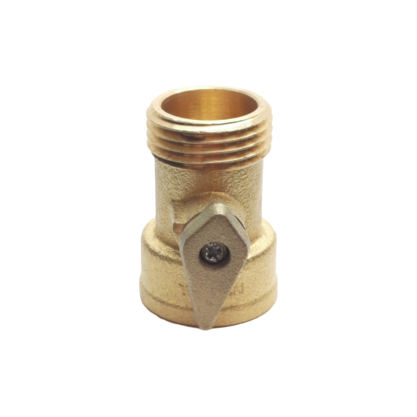 New Lot of 2 Dixon 500GHV Brass Ball Valve, 3/4in Male GHT, 3/4in Female GHT, 100PSI