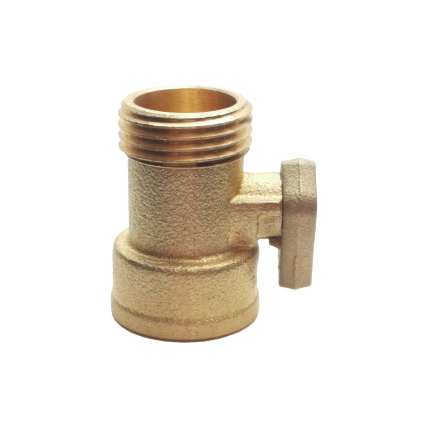 New Lot of 2 Dixon 500GHV Brass Ball Valve, 3/4in Male GHT, 3/4in Female GHT, 100PSI