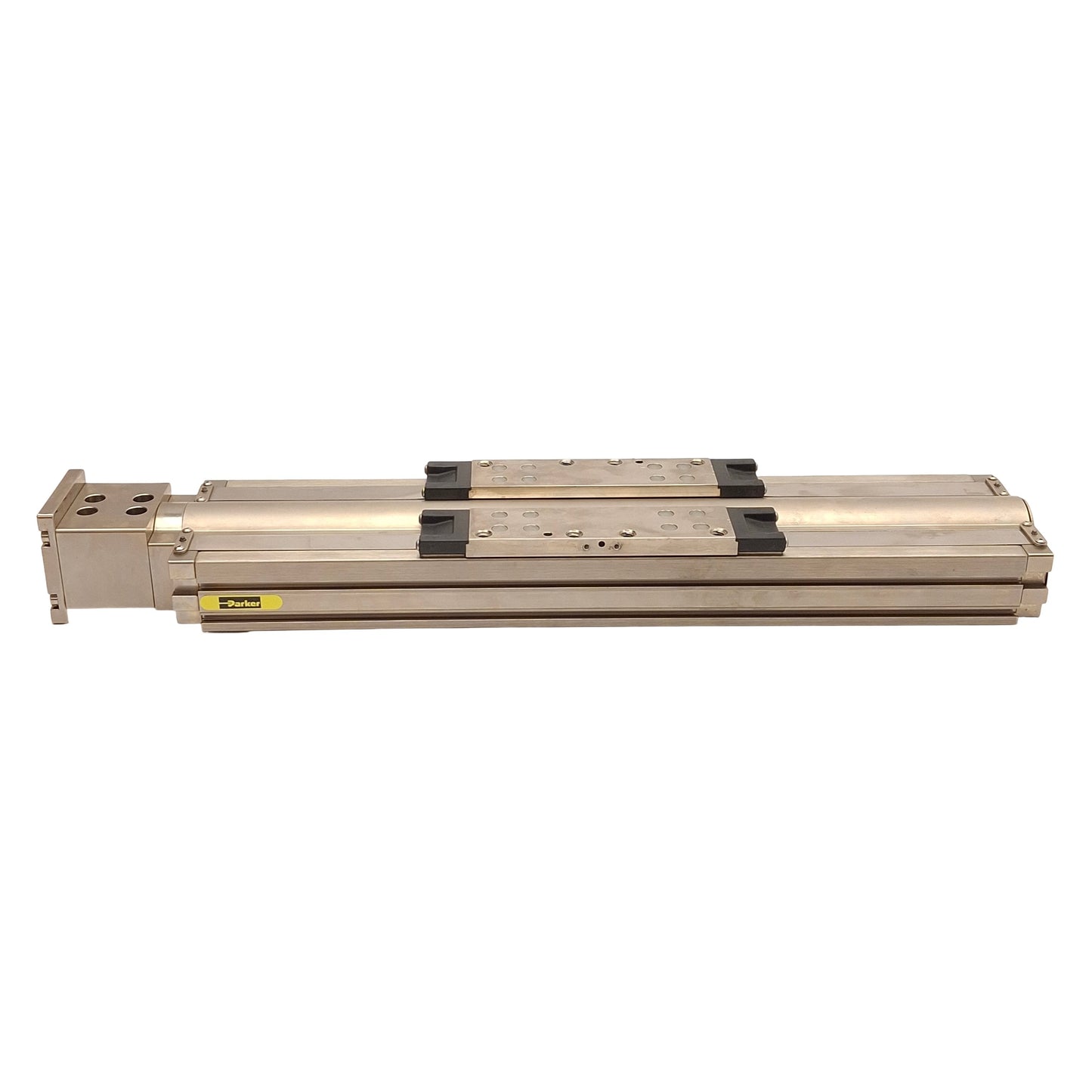 Used Parker 404200XRMS-D2H1L1C1M71 Linear Actuator 200mm Stroke 5mm Lead, Zinc Plated