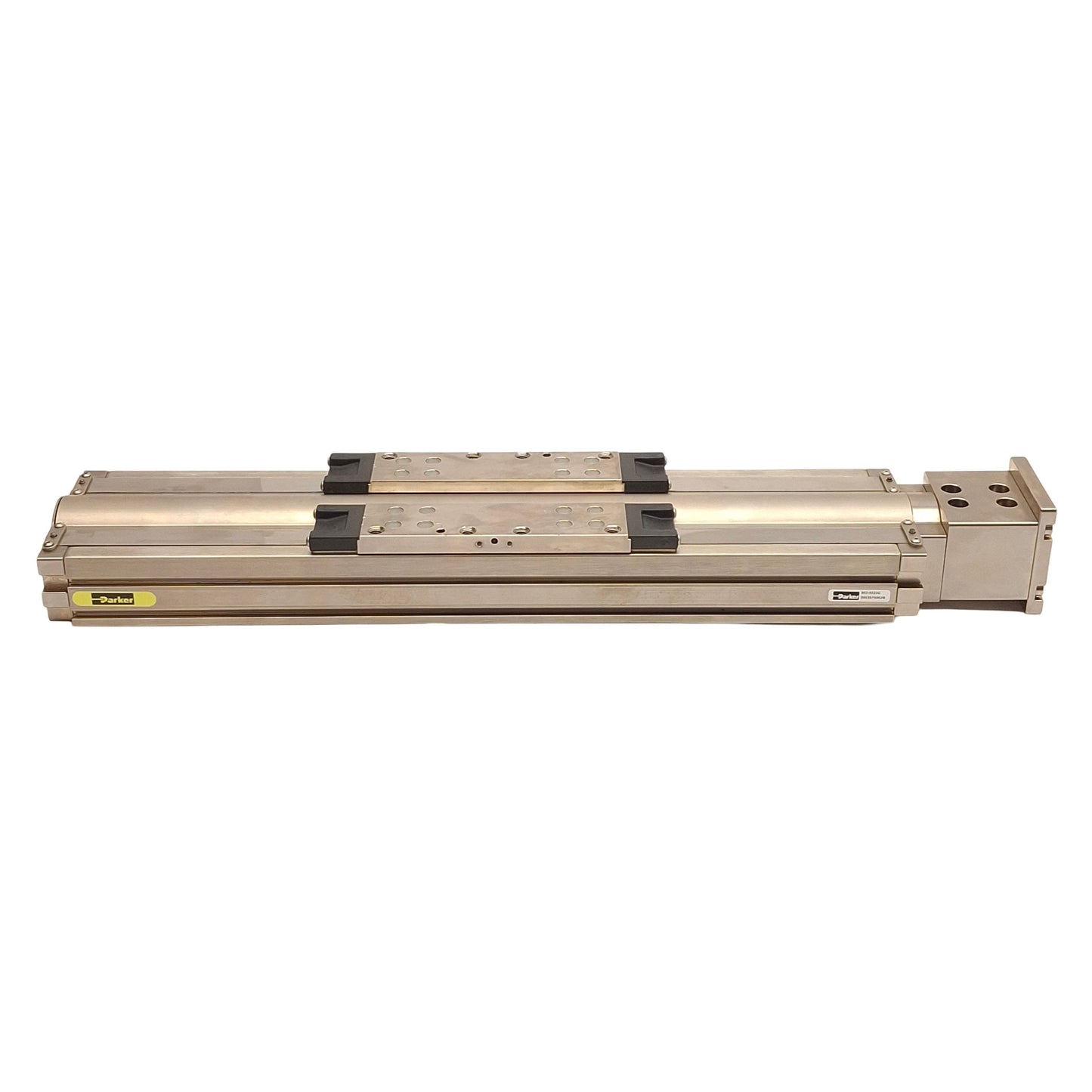 Used Parker 404200XRMS-D2H1L1C1M71 Linear Actuator 200mm Stroke 5mm Lead, Zinc Plated