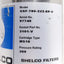 Used Shelco CSF-786-222-EP-V Filter Housing, 10in Length, 3/4in NPT, 300psig Max