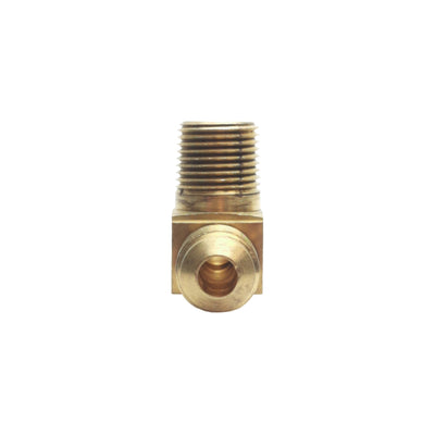 New lot of 4 Midland 10295B Elbow Fitting 90°, 3/8" M SAE 45°, 3/8" M NPTF, 1000PSI