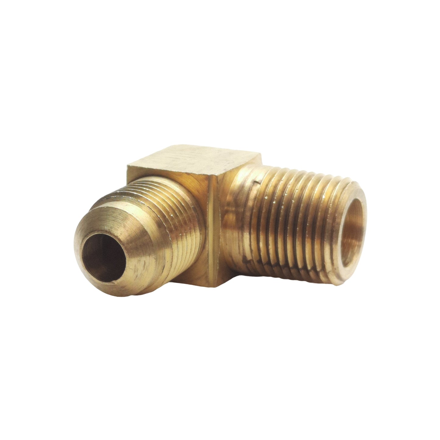 New lot of 4 Midland 10295B Elbow Fitting 90°, 3/8" M SAE 45°, 3/8" M NPTF, 1000PSI