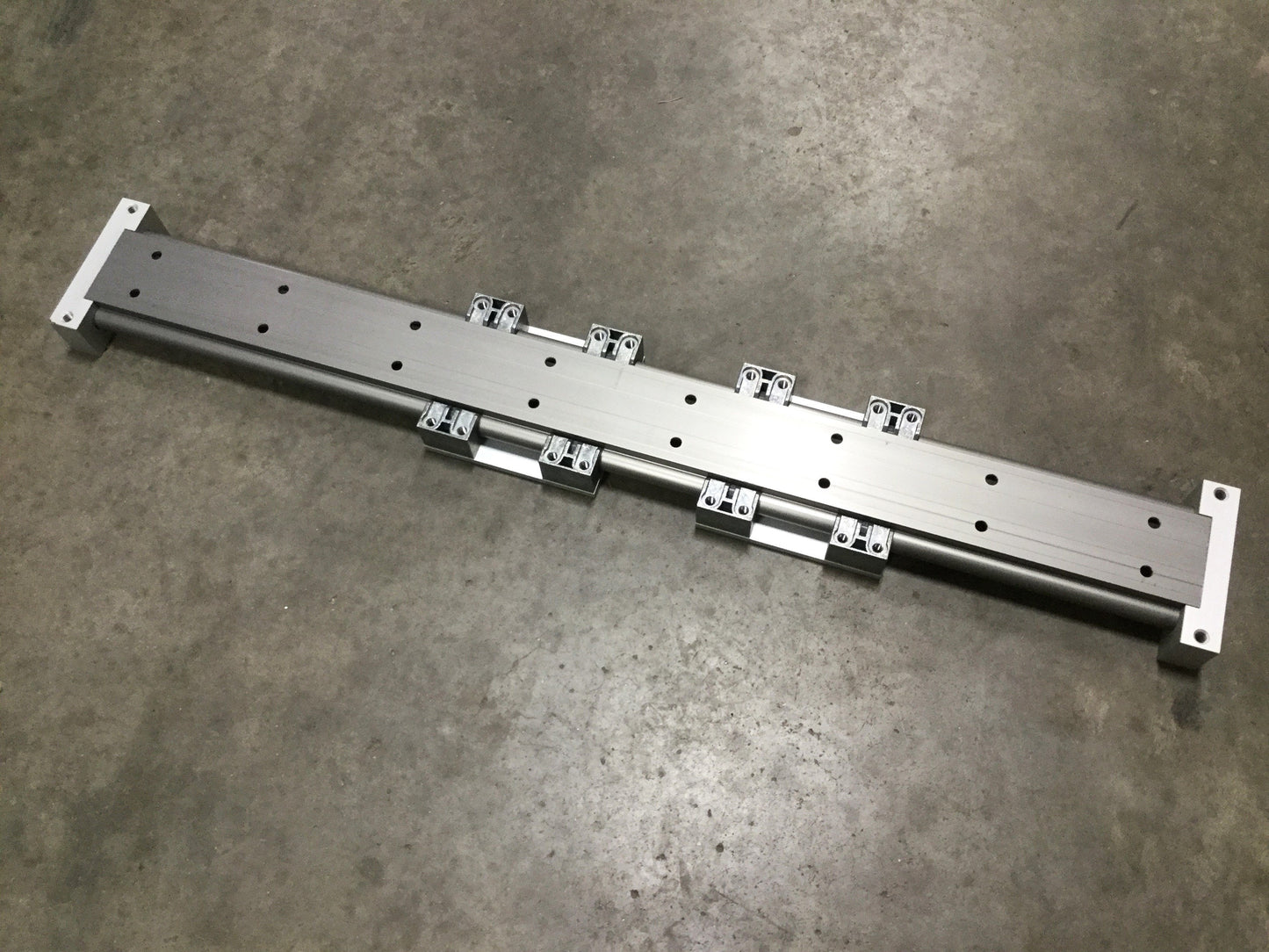Used Igus WWH-21-10-40-10 drylin Hybrid Carriage on 480mm Double Rail Linear Guide