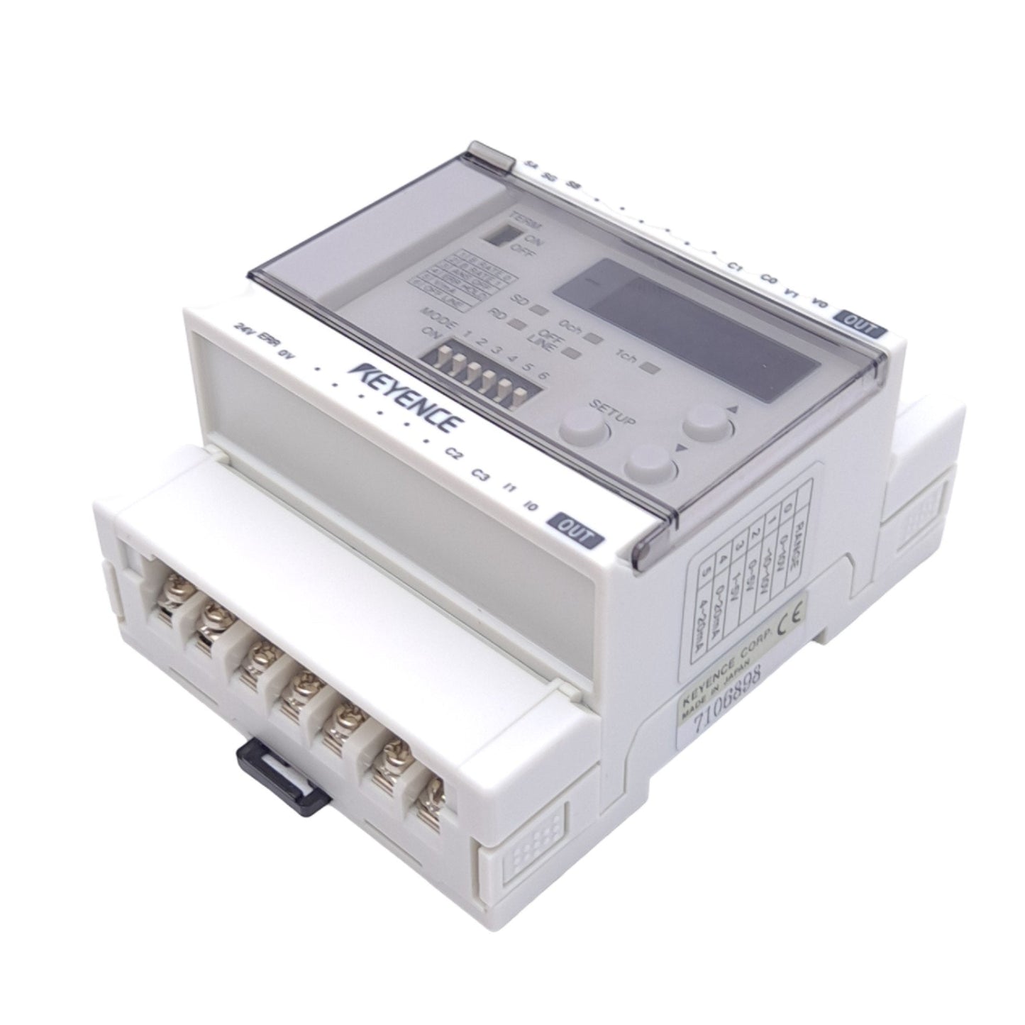 New Keyence KL-2DA PLC D/A Conversion Unit, 250µs/ch, 0-20mA +-10V Analog Output