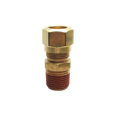 New Lot of 5 Midland 38084 Brass Adapter, ø5/8in Tube OD, 1/2in Male NPTF, 150PSI